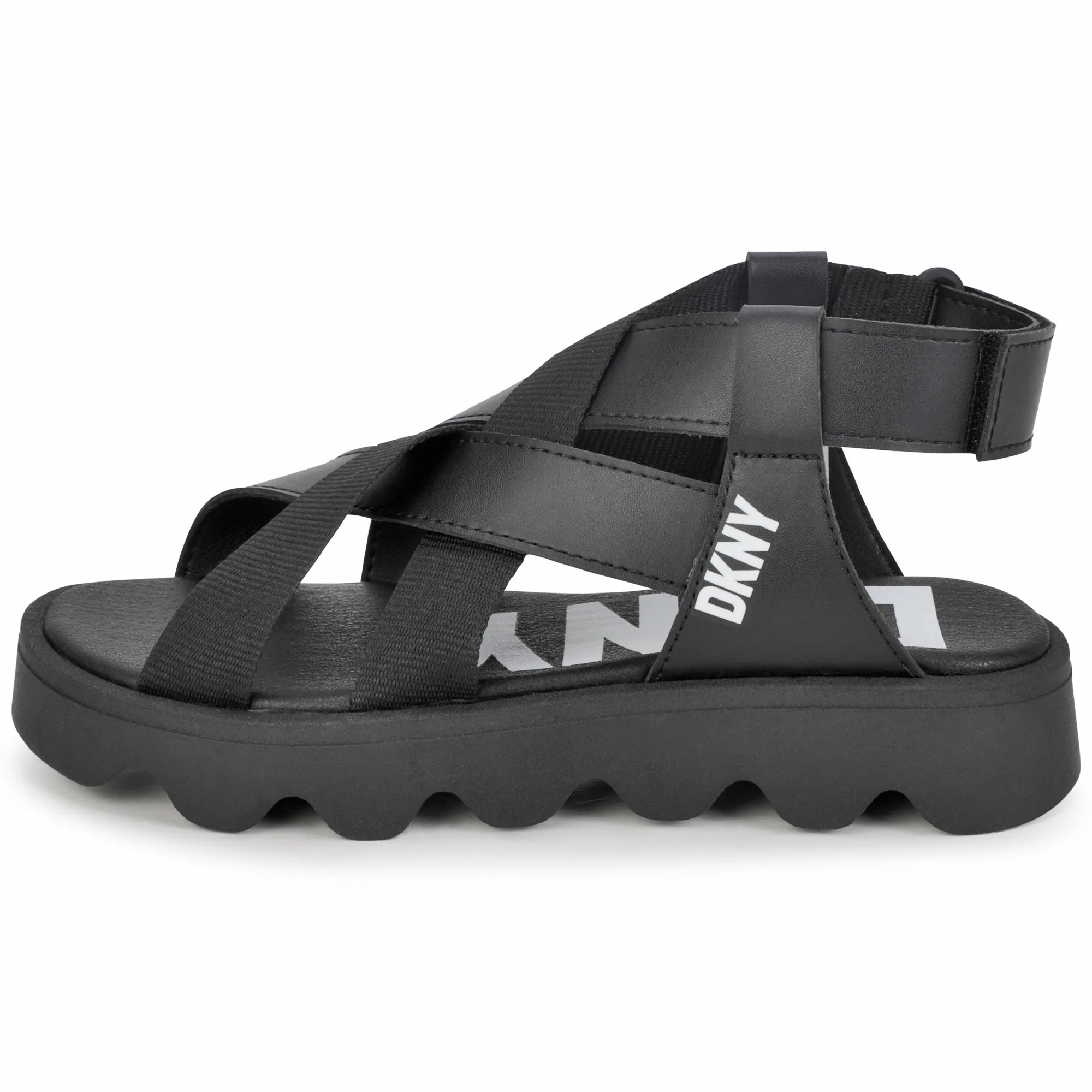 DKNY Sandalias con velcro
