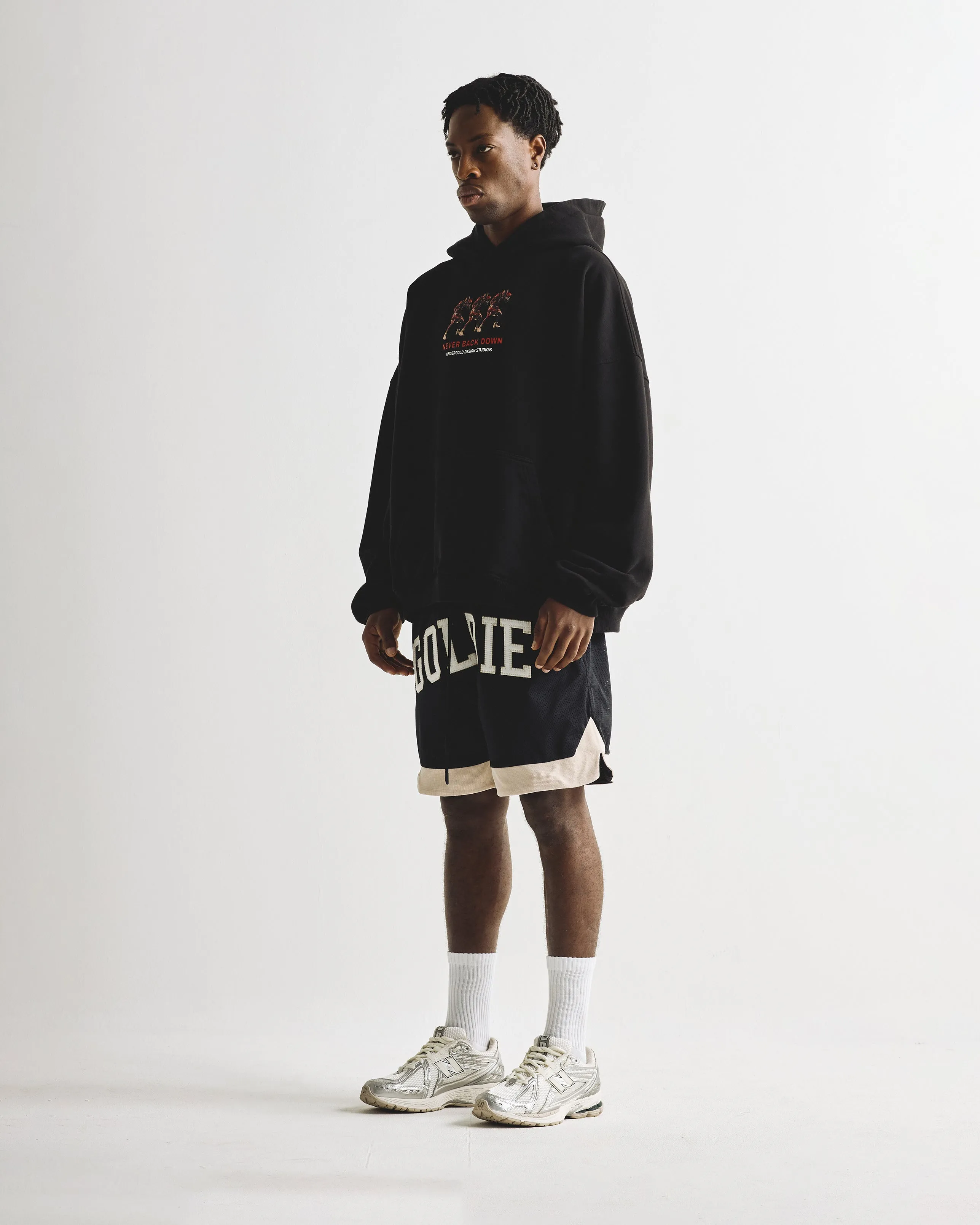 Dreamers Never Back Down Hoodie Black
