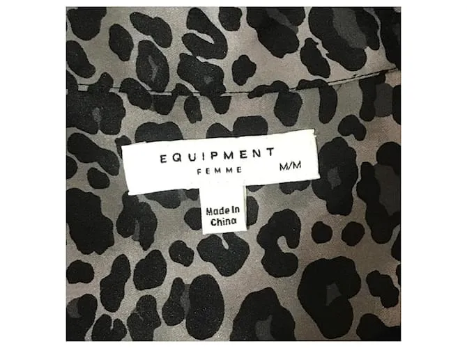 Equipment EQUIPAMIENTO Tops T.Seda M Internacional Gris 