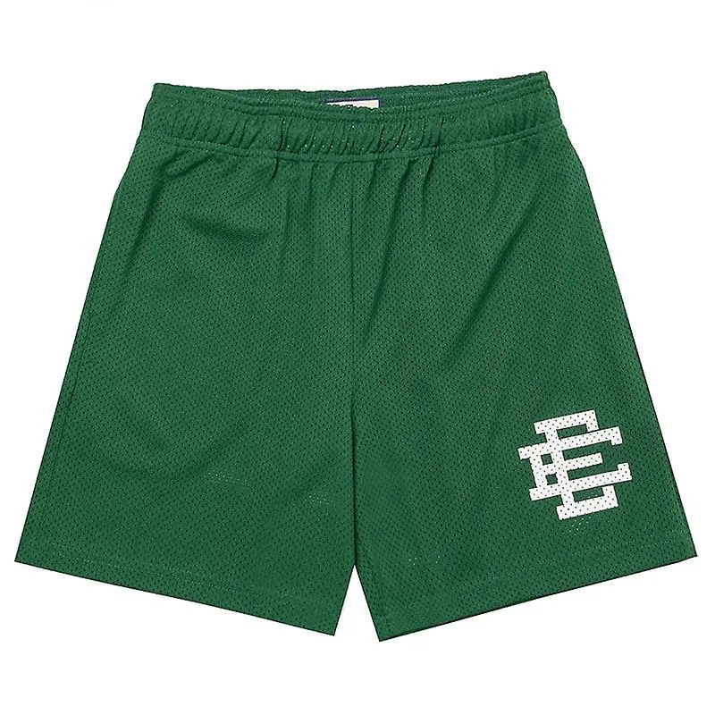Eric Emanuel EE Pantalones Cortos Hombres Mujeres Básico Verano Casual Shorts Gimnasio Fitness Entrenamiento Mesh Sport Shorts M