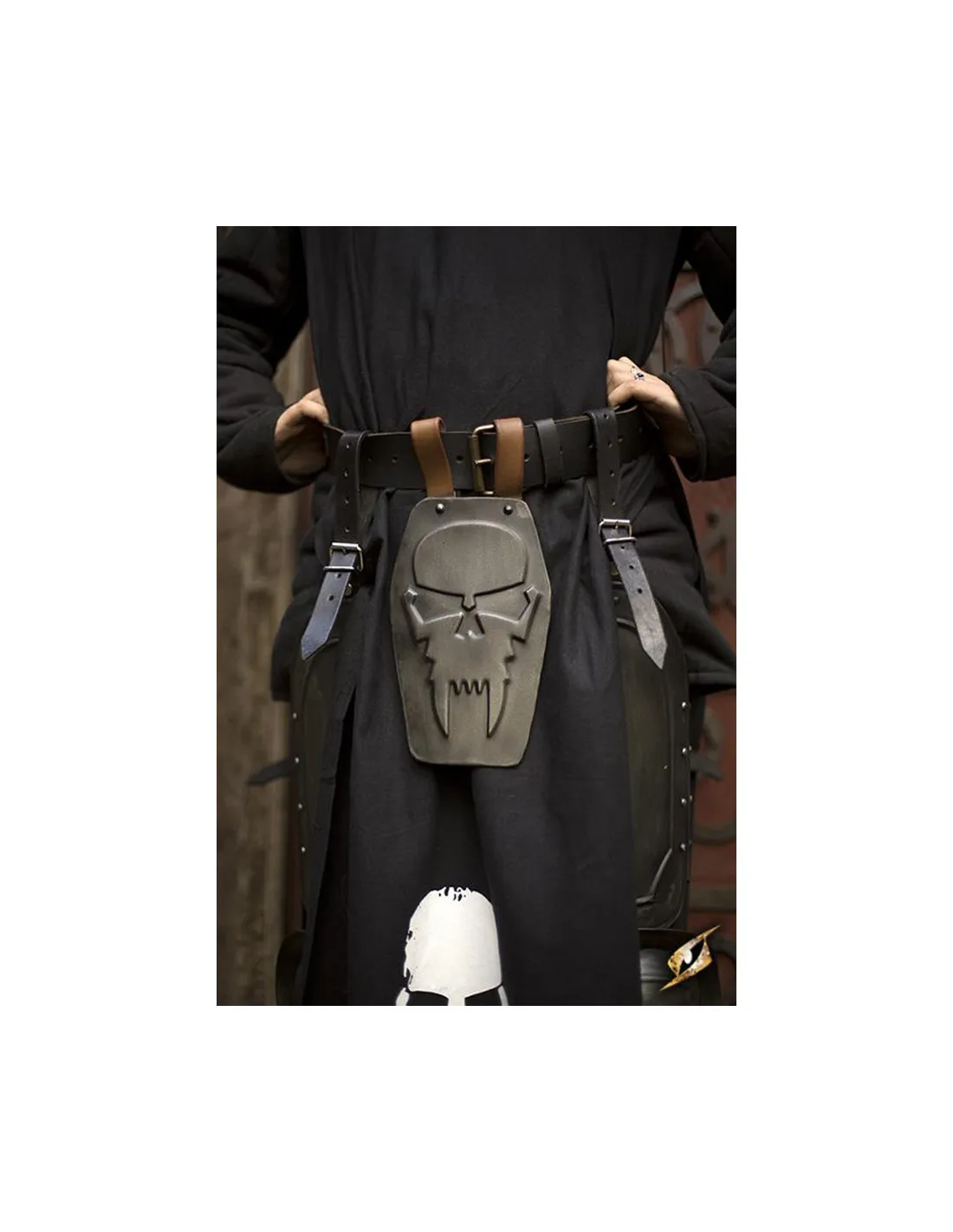Escarcela fantástica de Calavera para LARP, Epic Armoury