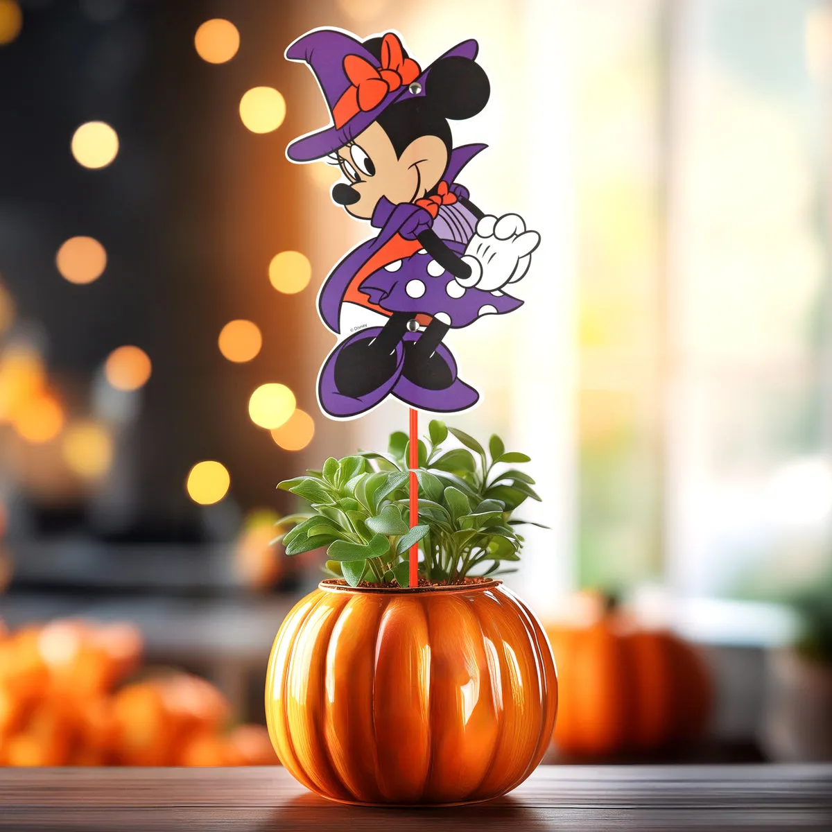 Estaca Decorativa con Diseo de Minnie Mouse