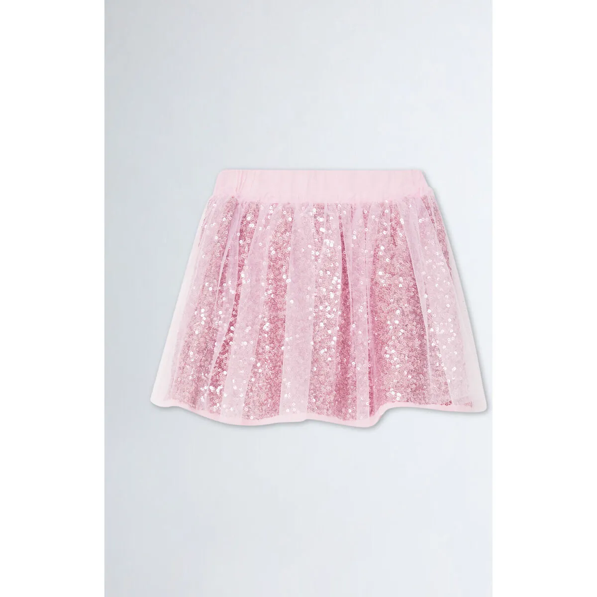 Falda con lentejuelas