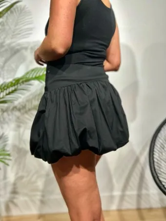 Falda Globo BOBBIE Negro