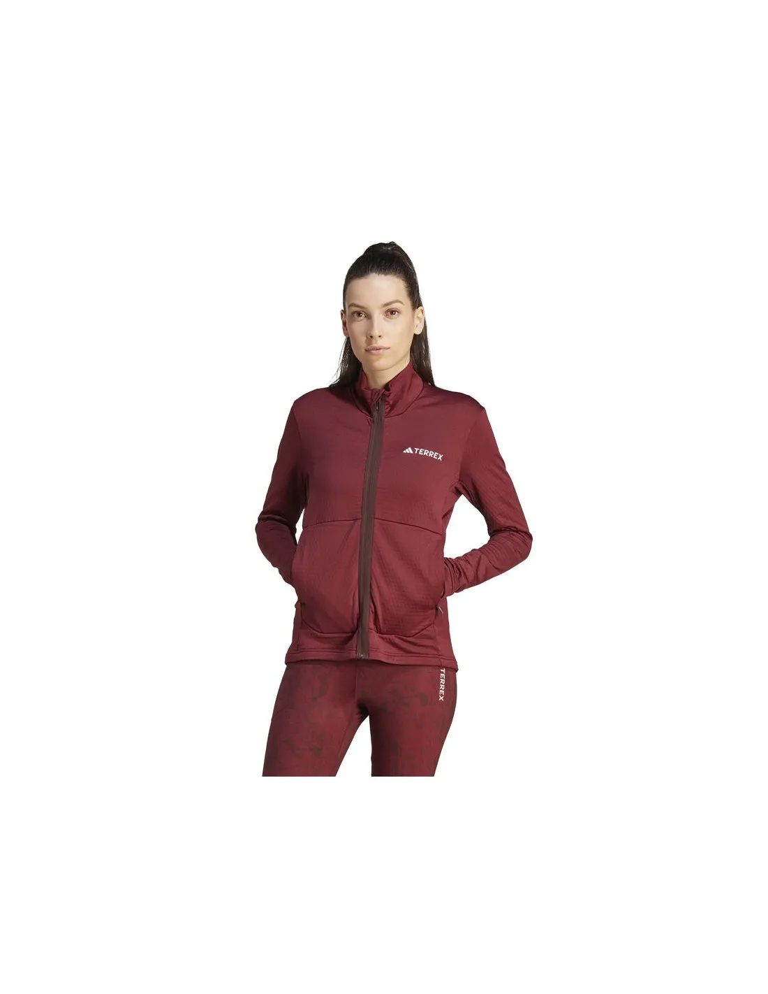 Forro Polar de Montaña adidas Mt Lt Fl Ja Mujer