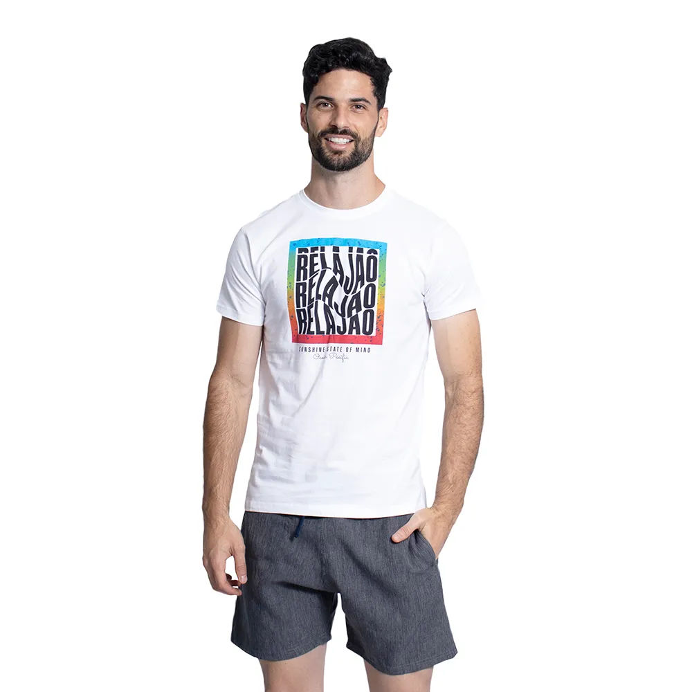 Franela manga corta con estampado