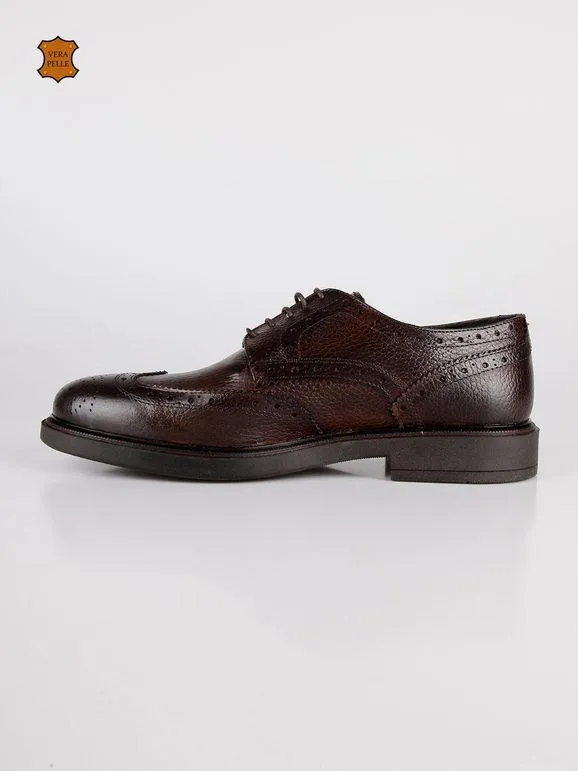 Freetime Zapatos Oxford en piel plena brogue