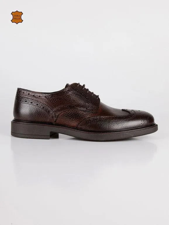 Freetime Zapatos Oxford en piel plena brogue