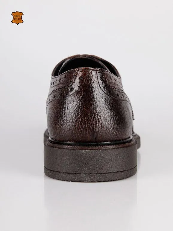 Freetime Zapatos Oxford en piel plena brogue