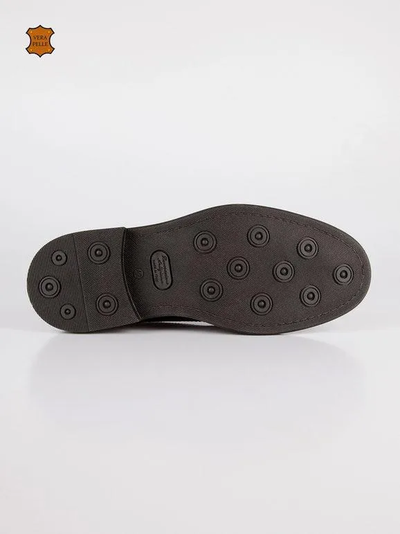 Freetime Zapatos Oxford en piel plena brogue