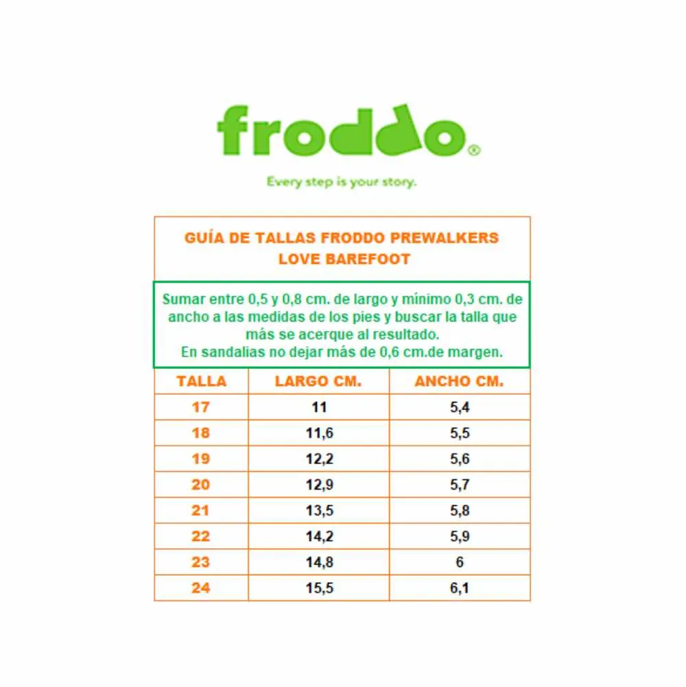 Froddo Prewalkers Sandalias Doble Velcro Amarillo