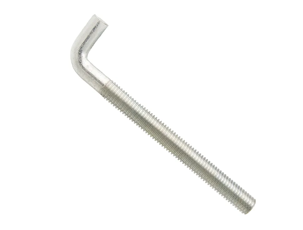 Gancho de construcción DROMET HP M6x70 con extremo en ángulo (recto)