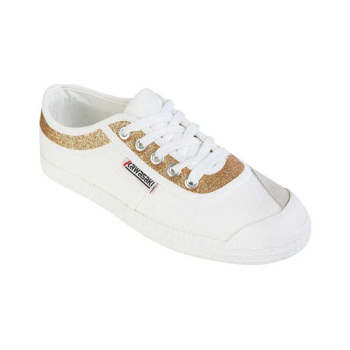 Glitter Canvas Shoe K194522 8890 Gold
