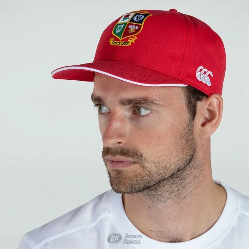 Gorra Canterbury The British & Irish Lions roja