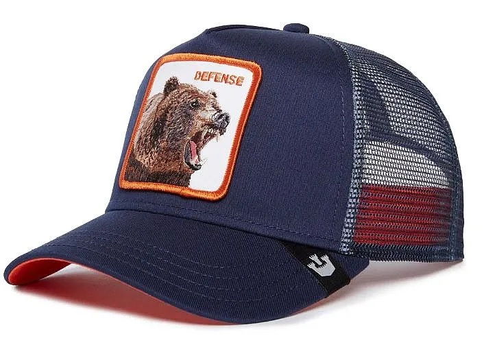 GORRA CON VISERA GOORIN BROS. BEAR FAN TRUCKER  NAVY