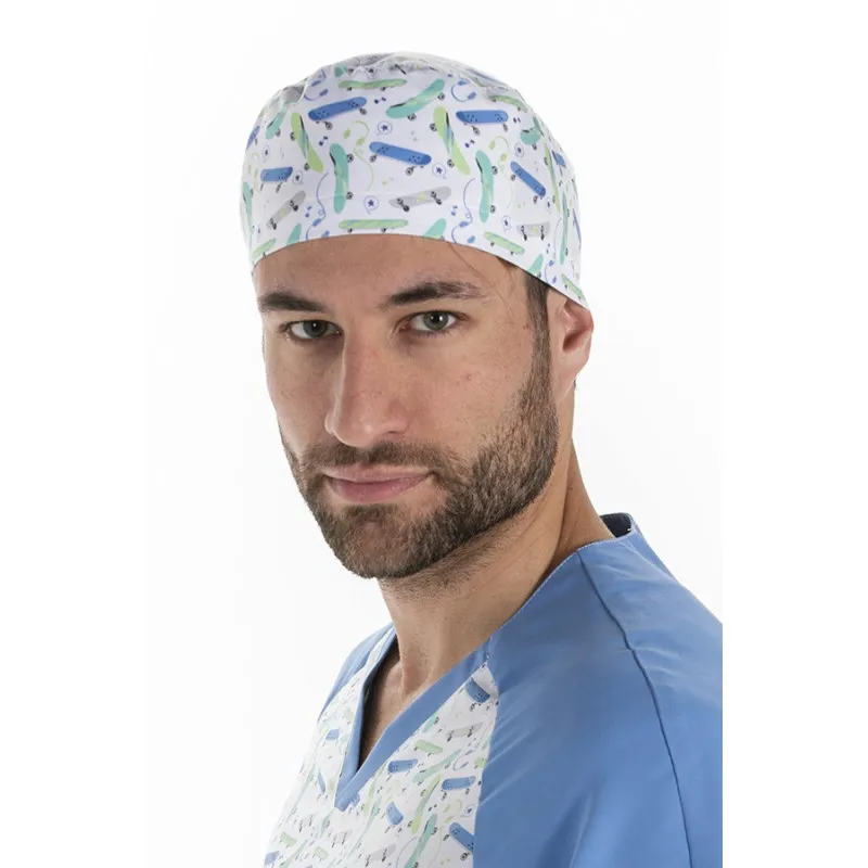 GORRO DE QUIRóFANO CON GOMA SKATE DYNEKE  OFERTA