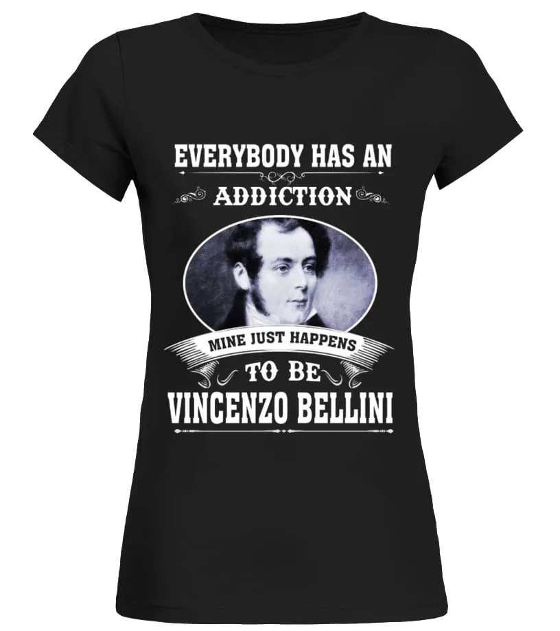 HAPPENS TO BE VINCENZO BELLINI Camiseta cuello redondo Mujer