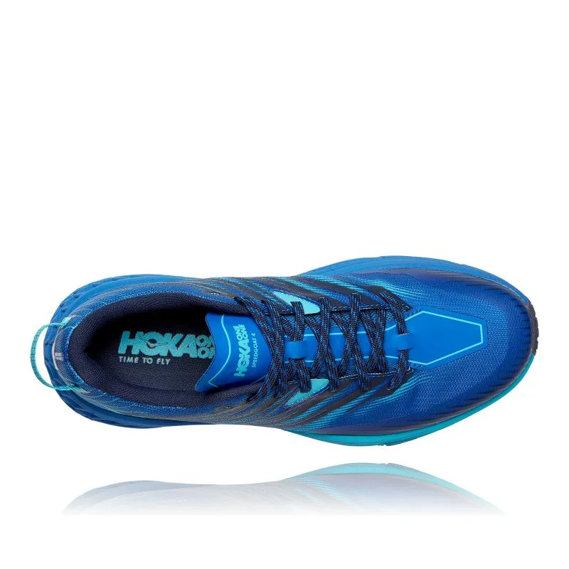 Hoka One One Speedgoat 4 (MAR DE TURQUÍA/ AZUL DE CUBA) Zapatos de hombre de pista