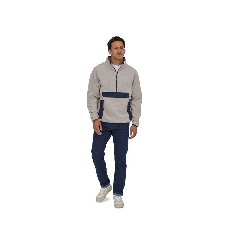 Hombre Patagonia Chaqueta de vellón Synch Anorak (Oatmeal Heather)
