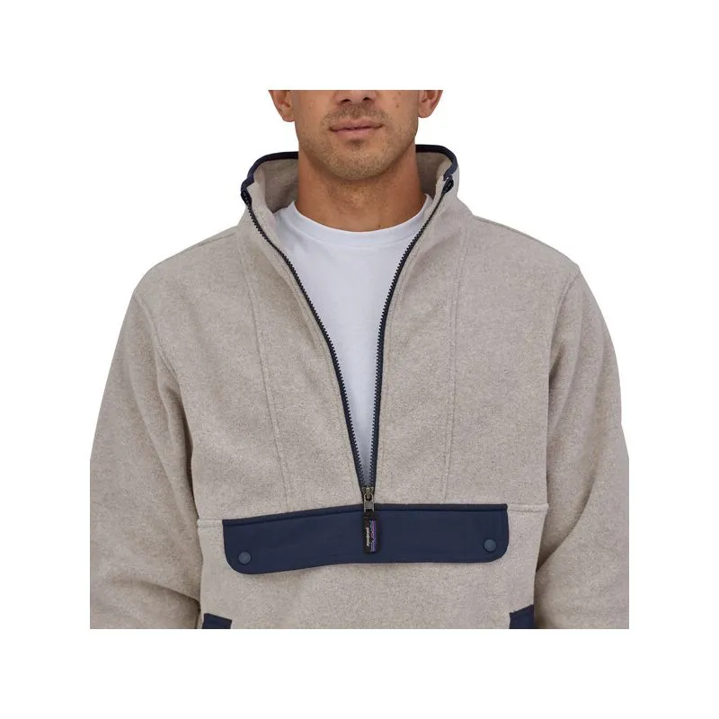 Hombre Patagonia Chaqueta de vellón Synch Anorak (Oatmeal Heather)