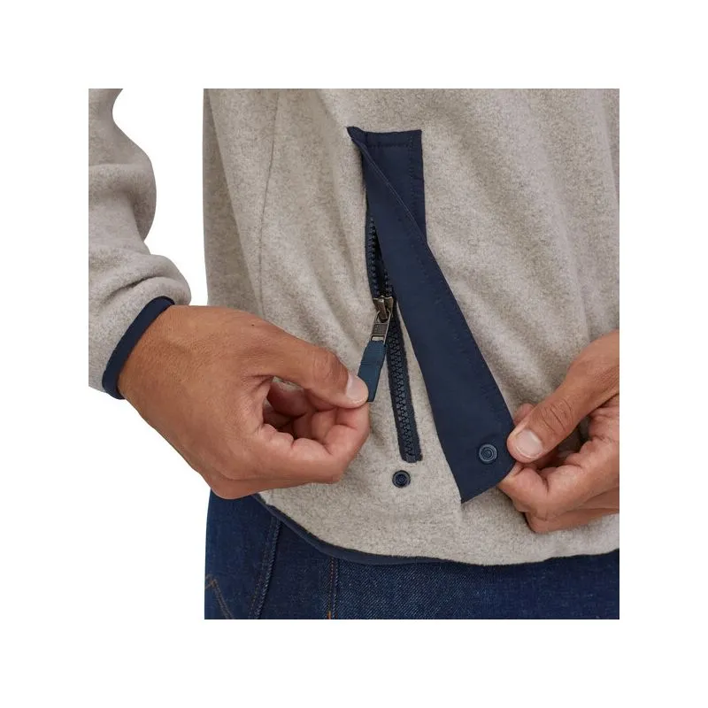 Hombre Patagonia Chaqueta de vellón Synch Anorak (Oatmeal Heather)