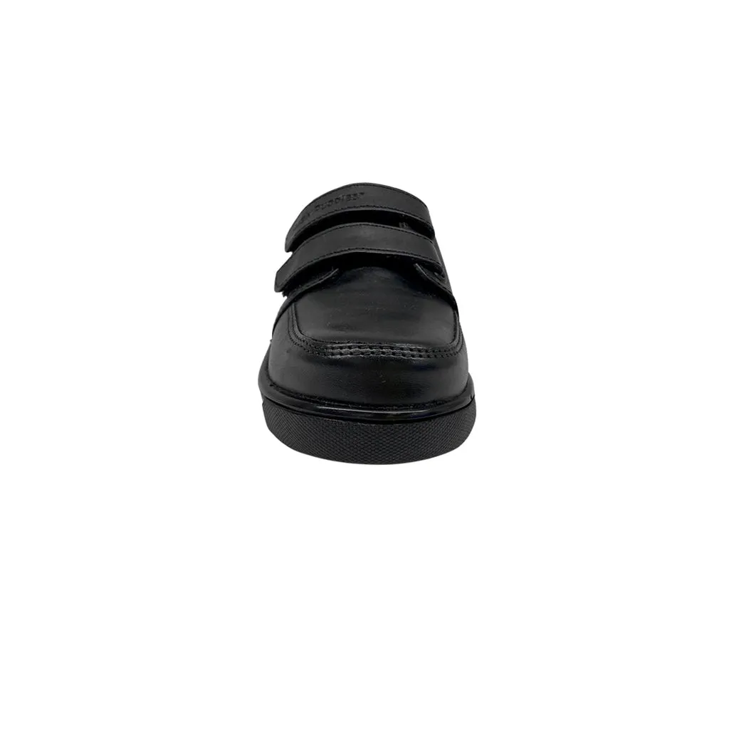 HUSH PUPPIES Zapatos escolares Edo velcro negro para Niños