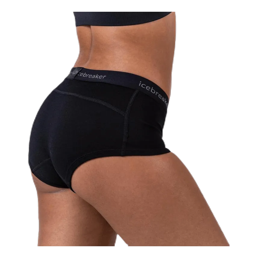 Icebreaker 200 Oasis Boy shorts Black
