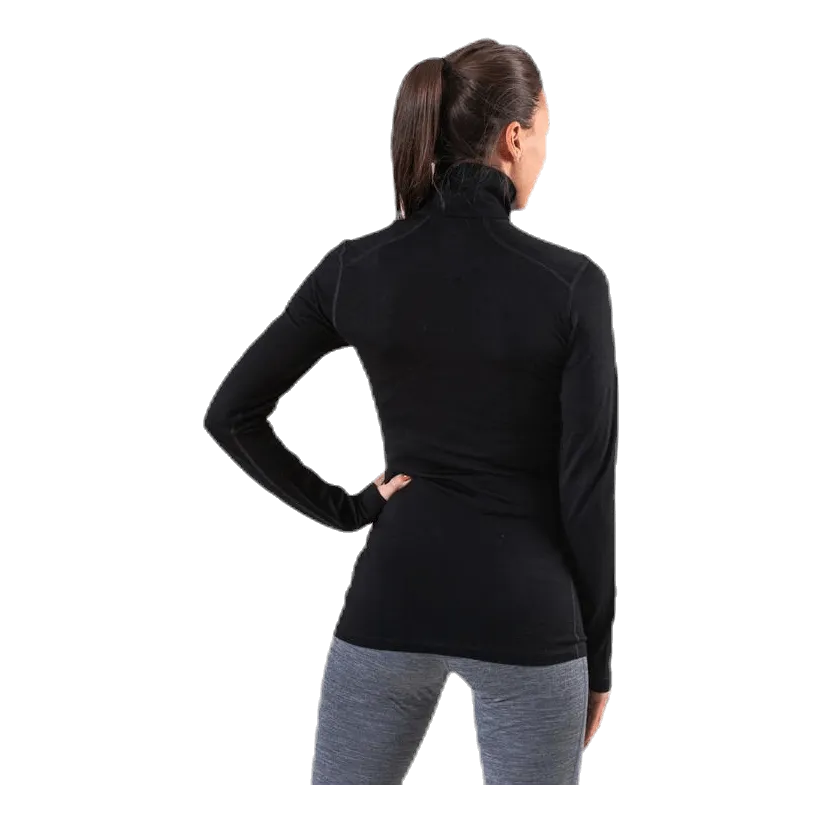 Icebreaker 200 Oasis LS Half Zip Black