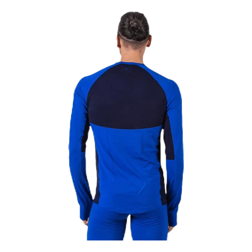 Icebreaker 200 Zone LS Crewe Blue
