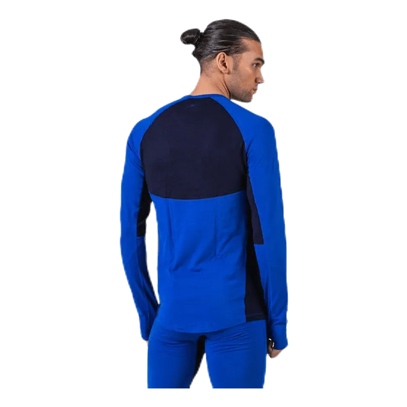 Icebreaker 200 Zone LS Crewe Blue