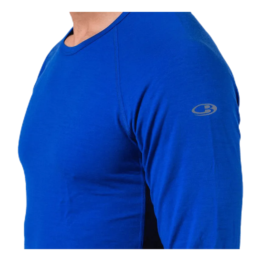 Icebreaker 200 Zone LS Crewe Blue