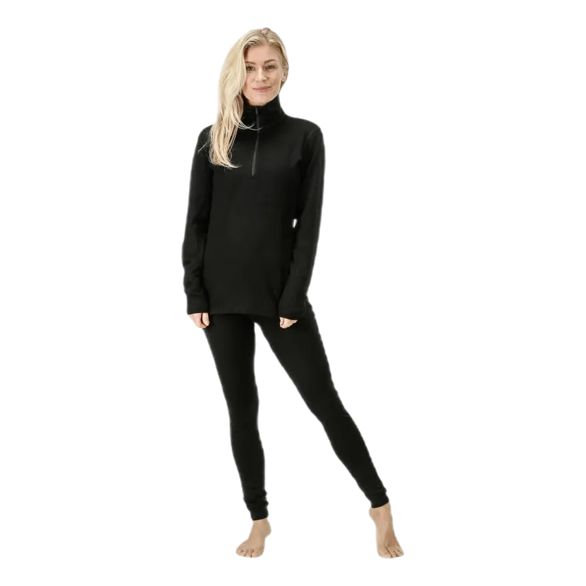 Icebreaker 260 Tech LS Half Zip Black
