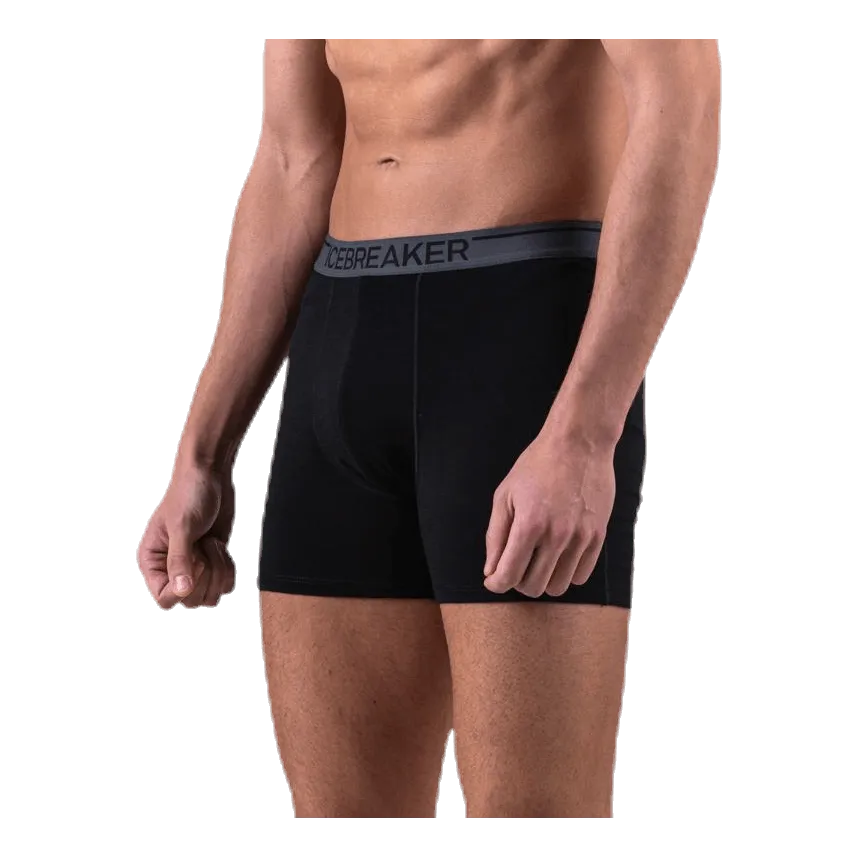 Icebreaker Anatomica Boxers Black