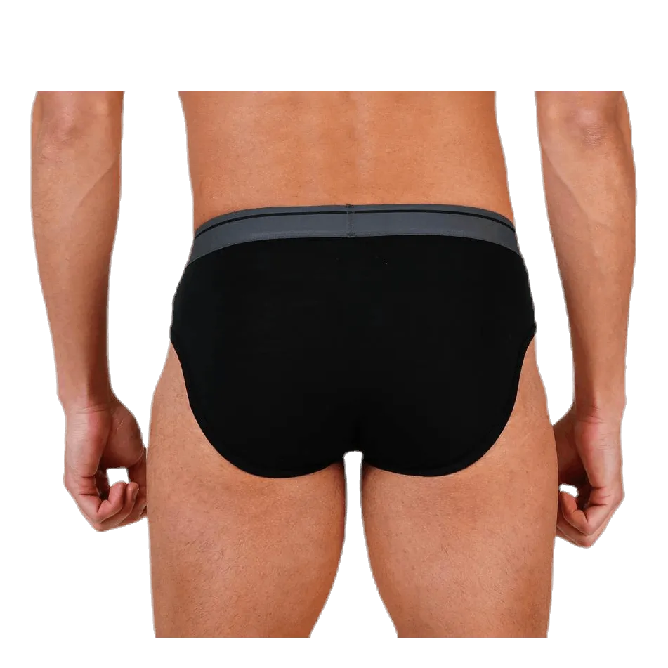 Icebreaker Anatomica Briefs Black