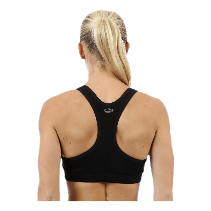 Icebreaker Meld Zone Sport Bra Black
