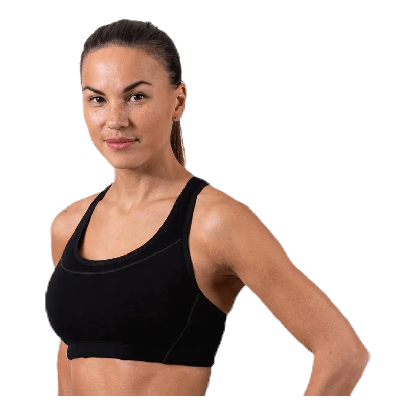 Icebreaker Meld Zone Sport Bra Black