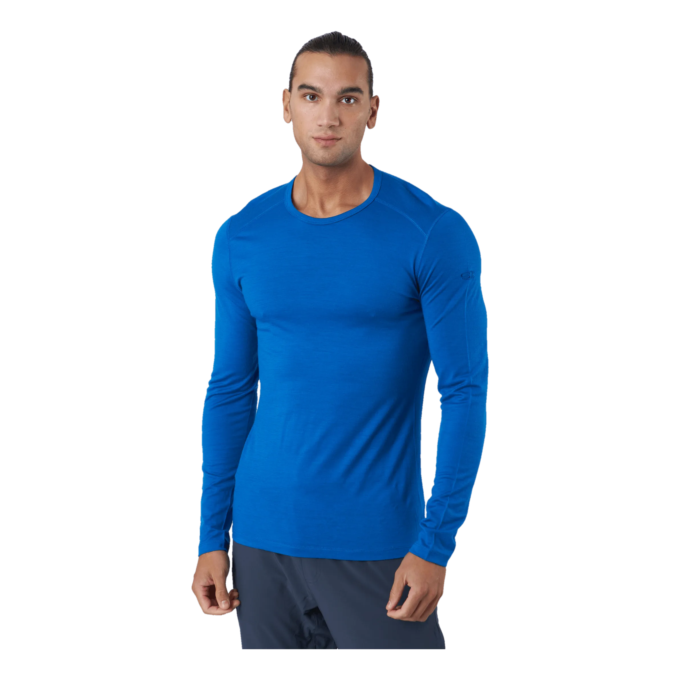 Icebreaker Men 200 Oasis Ls Crewe Lazurite