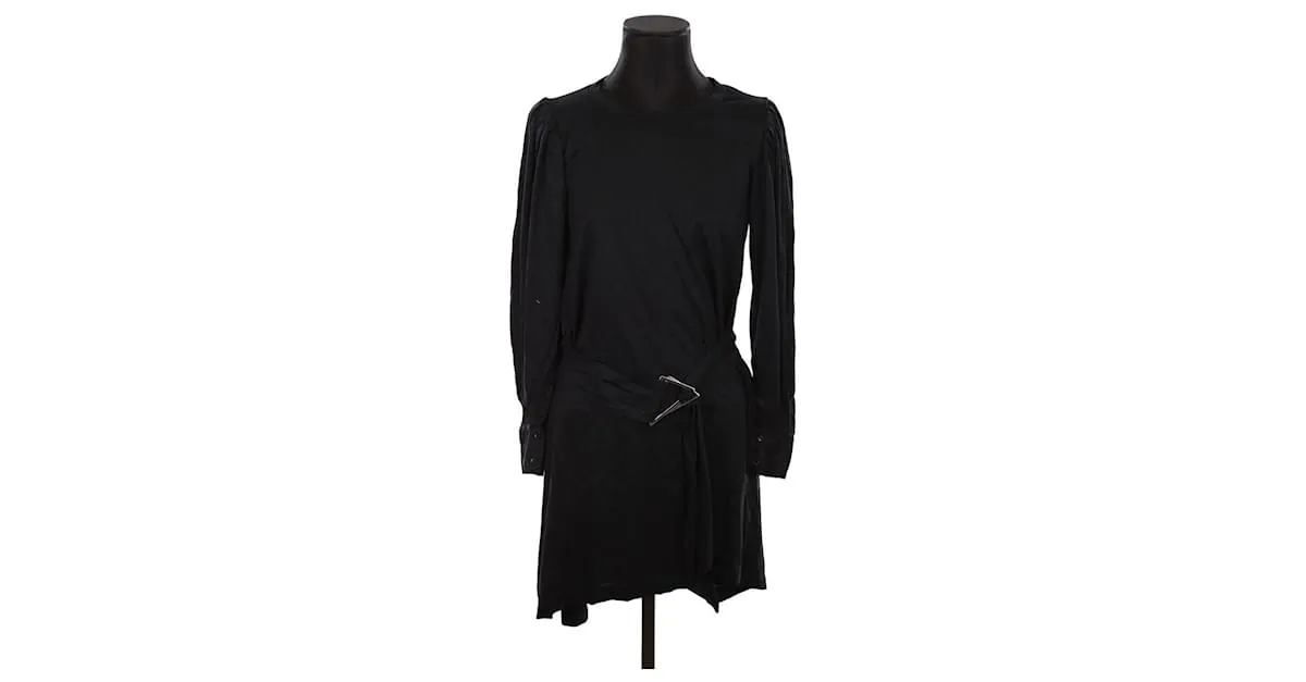 Iro Vestido de algodón Negro 