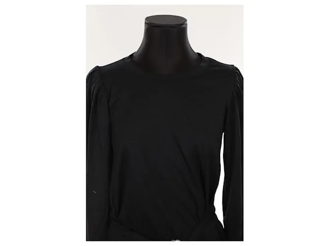 Iro Vestido de algodón Negro 