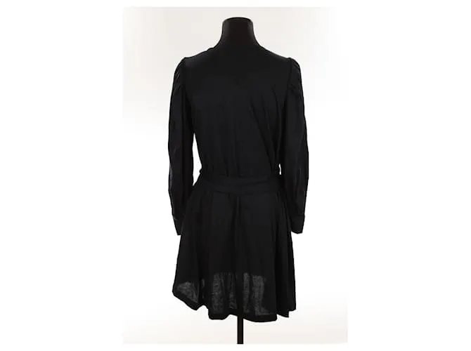Iro Vestido de algodón Negro 