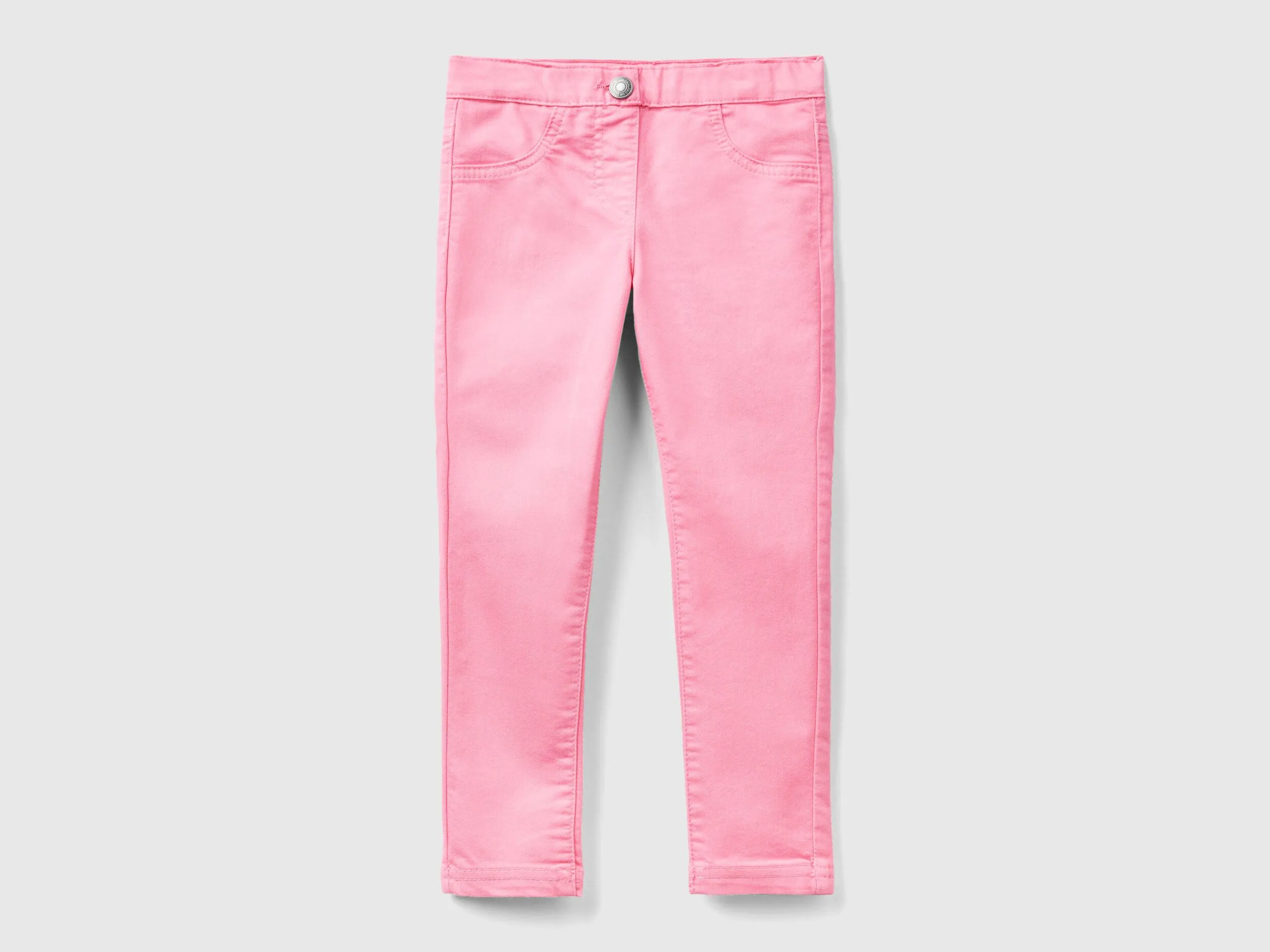 Jeggings de algodón mixto elástico