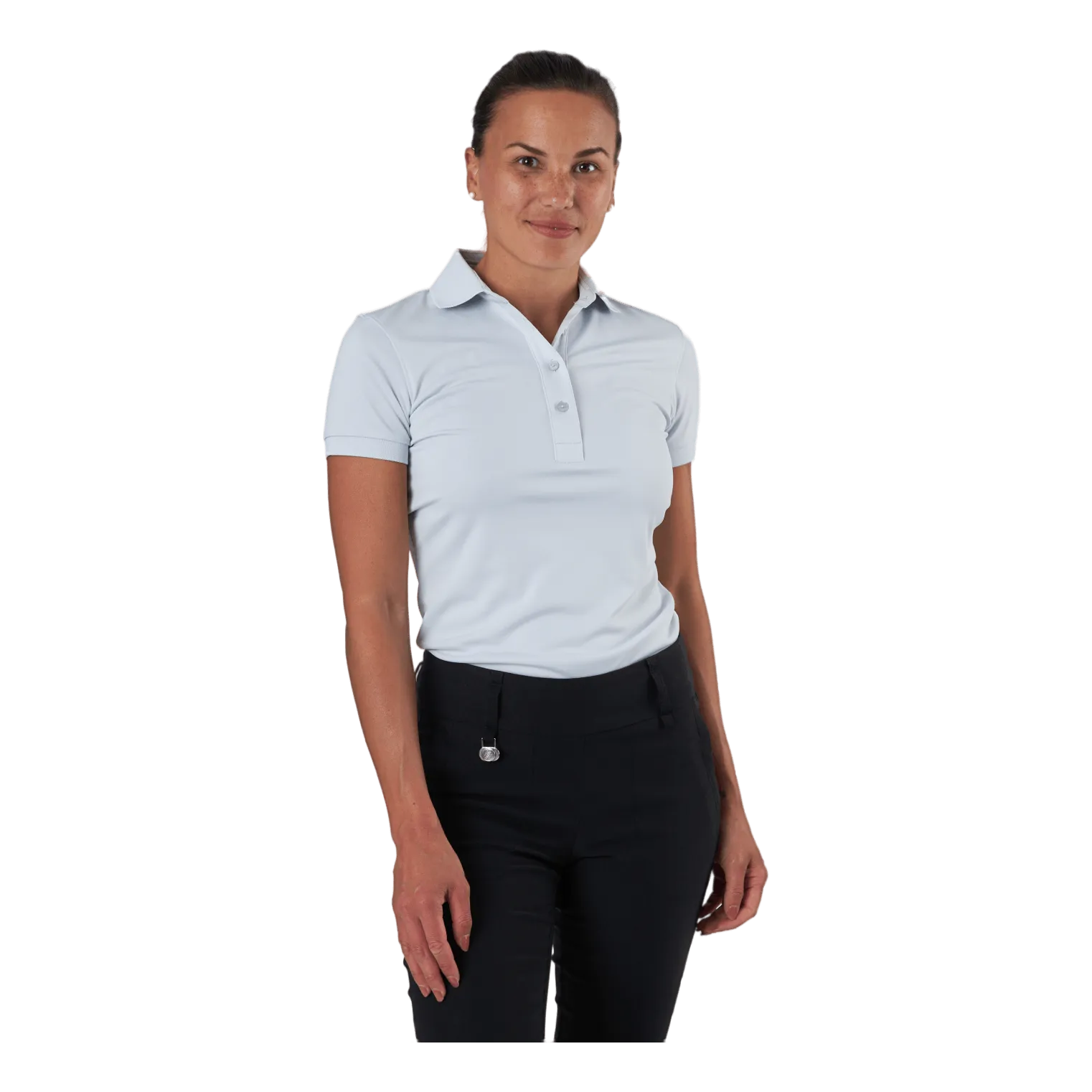 J.lindeberg Tour Tech Golf Polo Light Grey