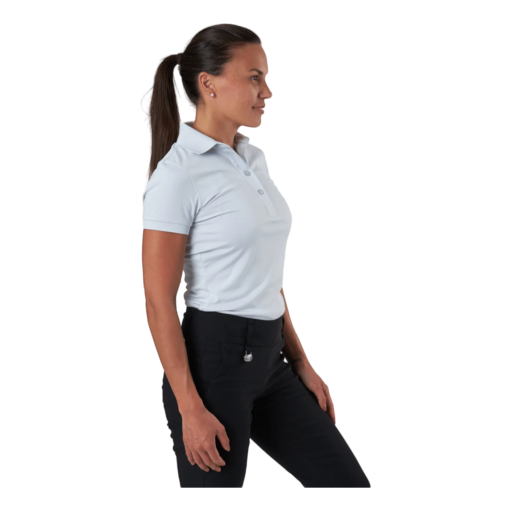 J.lindeberg Tour Tech Golf Polo Light Grey