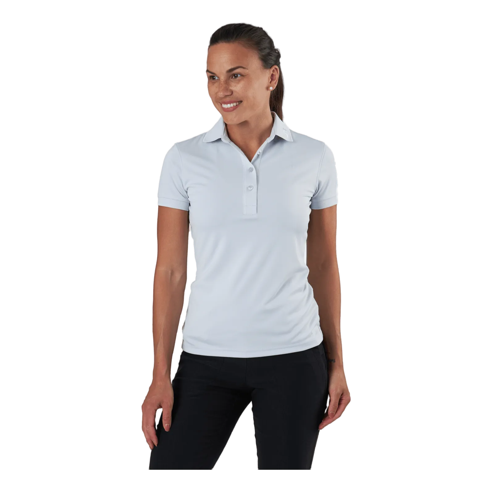 J.lindeberg Tour Tech Golf Polo Light Grey