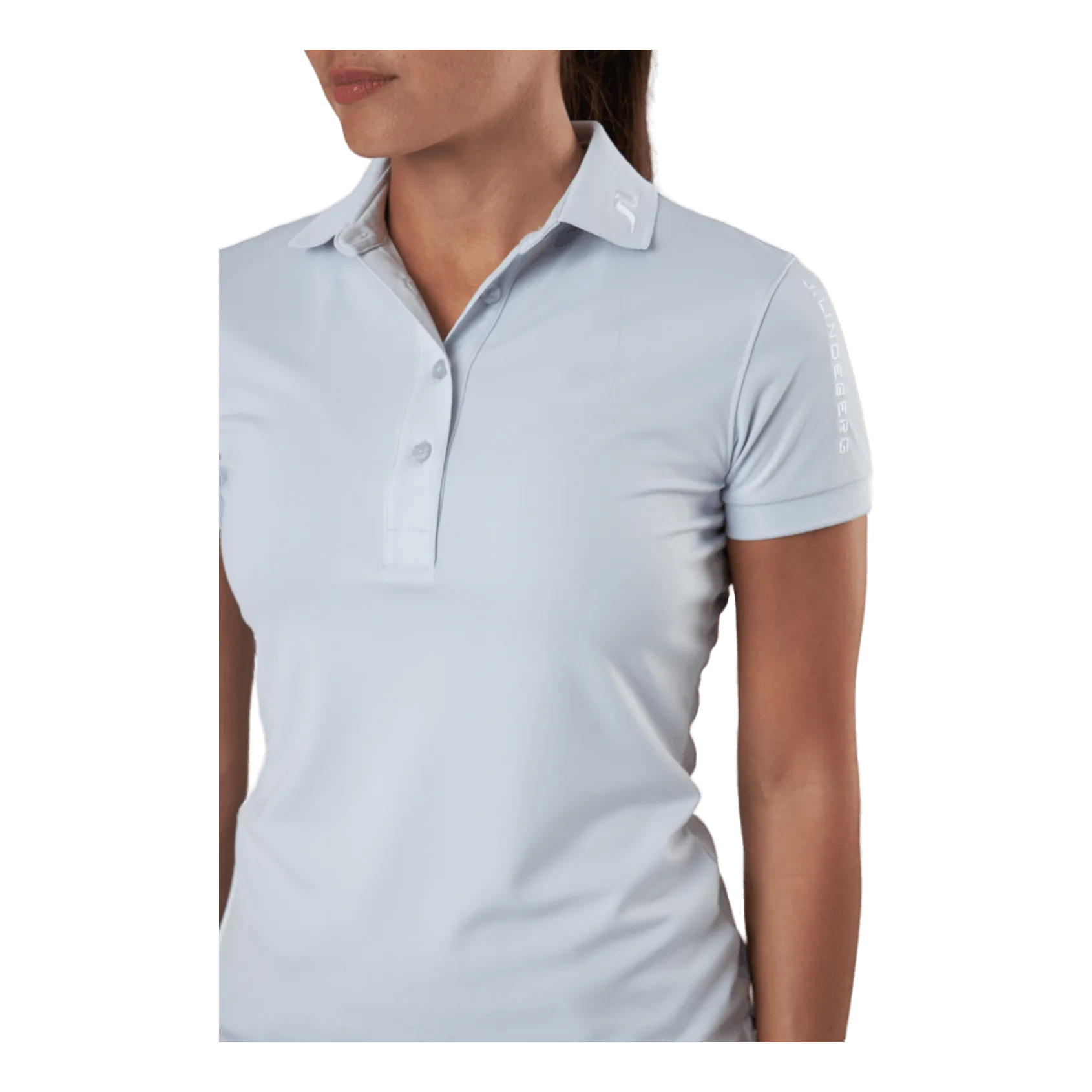 J.lindeberg Tour Tech Golf Polo Light Grey
