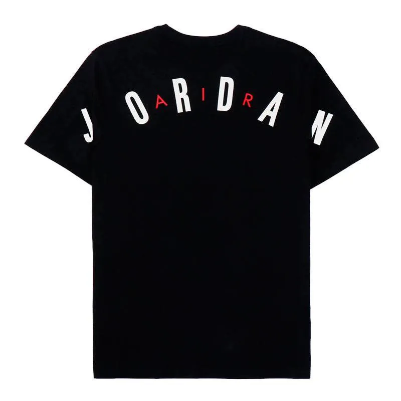 JORDAN AIR WORDMARK BACK LOGO NEGRA