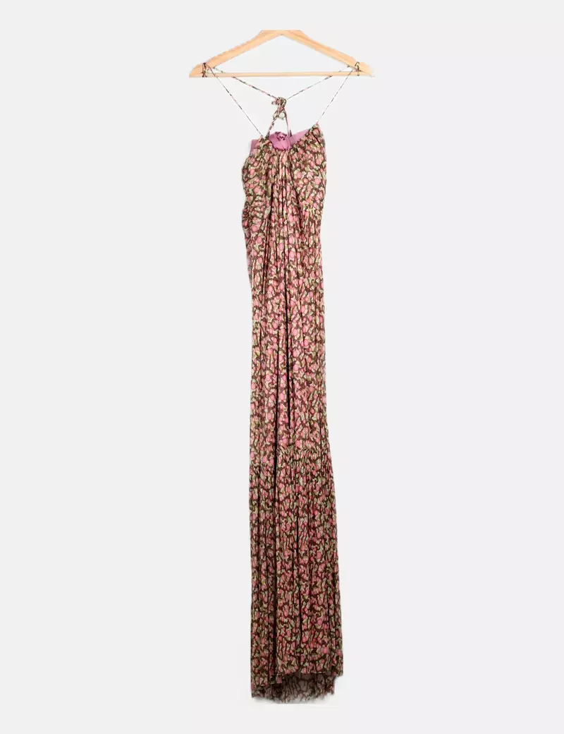 Jota mas ge Vestido estampado floral multicolor