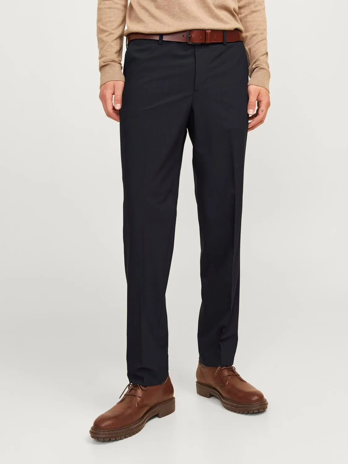 JPRBUSHWICK Pantalones de vestir Corte regular | Azul oscuro | Jack & Jones®
