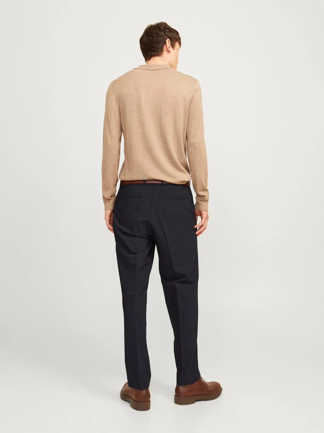 JPRBUSHWICK Pantalones de vestir Corte regular | Azul oscuro | Jack & Jones®
