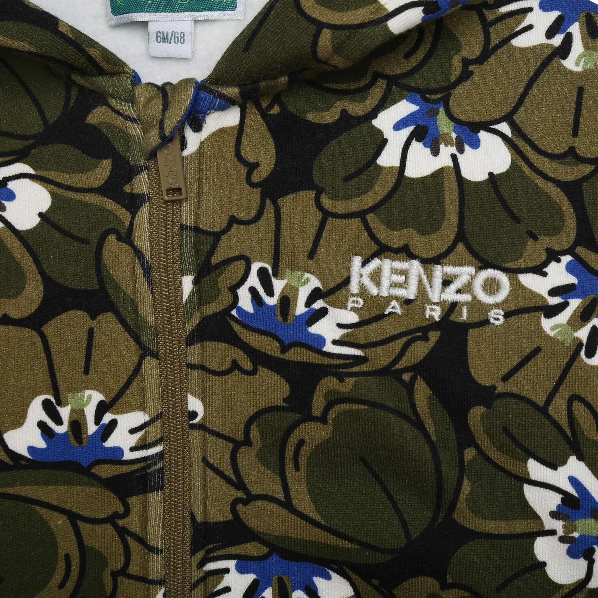 KENZO KIDS Sudadera con cremallera